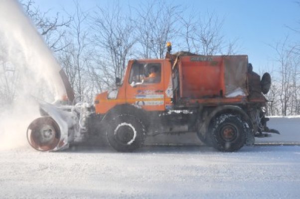 117 localităţi sunt izolate din cauza zăpezii